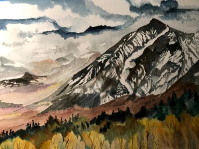 Mt. Tom from Sherwin Grade ( sold)