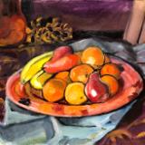 Still Life with Fruit Plate