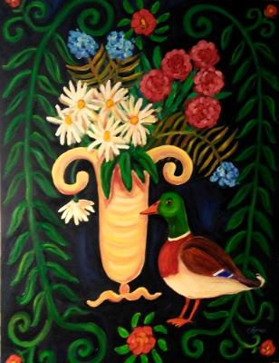 The Mallard in His Still Life ll