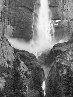Yosemite Falls B&W Yosemite Falls B&W