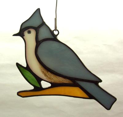 Tufted Titmouse Sun Catcher Tufted Titmouse Sun Catcher