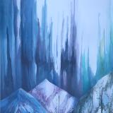 Midnight in the Sierra (part 1 of diptych) (sold)