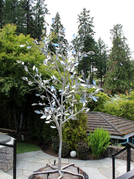 17 Foot Stainless Steel Tree