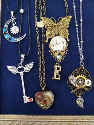 A Variety of necklaces