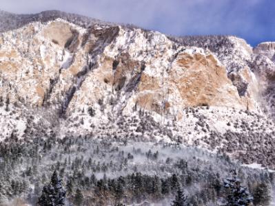 Blowing Snow and Chalk Cliffs Blowing Snow and Chalk Cliffs