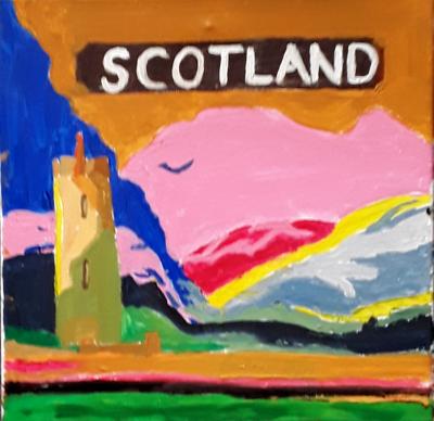 Scottish Travel Poster Scottish Travel Poster