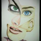 Colored pencil & paintings