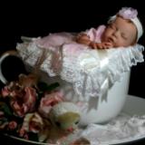 Reborn baby girl ~ 20" Teacup baby ~ ADOPTED/SOLD