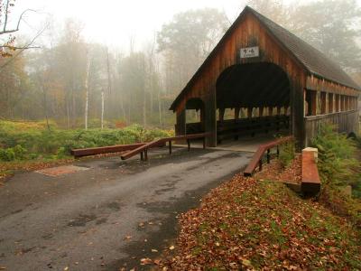 Pine Hill Bridge Fog Pine Hill Bridge Fog