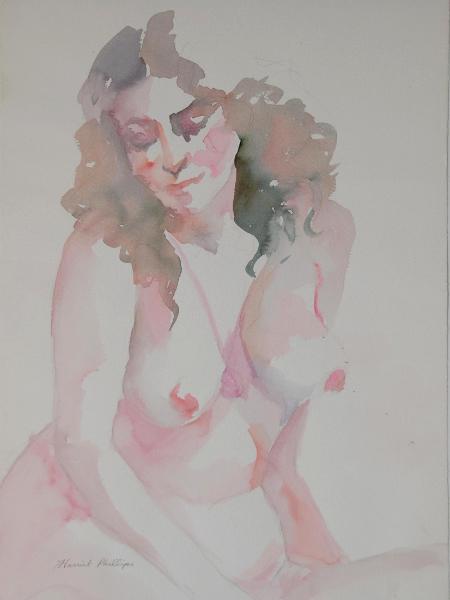 150/S31 Woman eyes closed