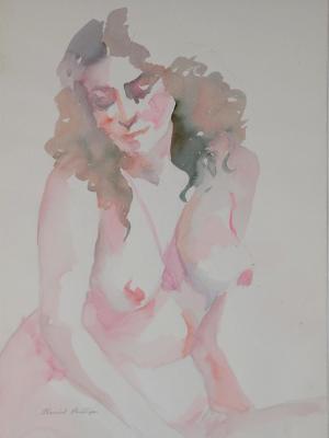 150/S31 Woman eyes closed