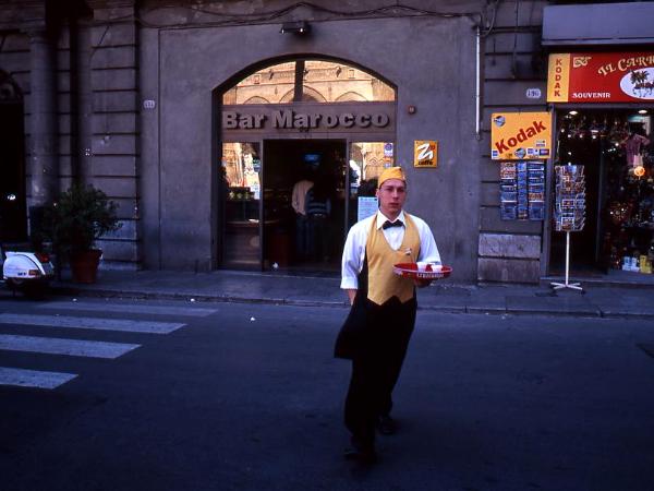 Waiter, Palermo, Sicily