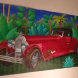 Bugatti in jungle