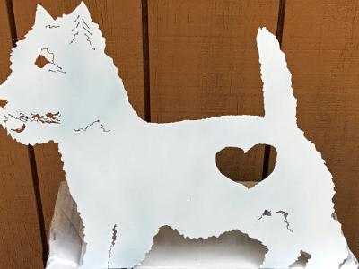 Westie Silhouette Westie Silhouette