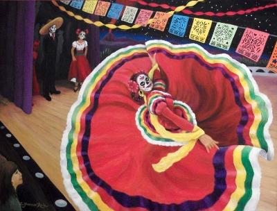 Folklorico painting