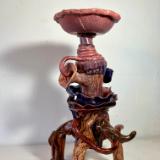 26" tall, Birdbath for the Queen of Sheba