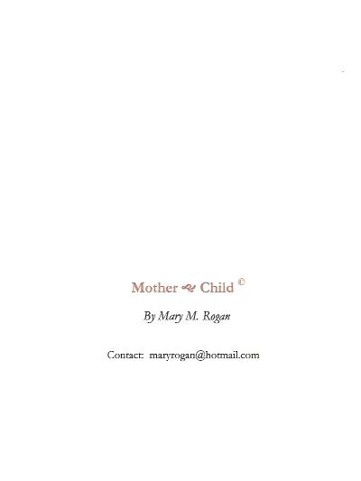 Mother Child Art Card