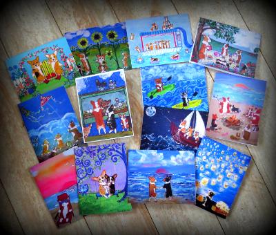 13 Pembroke cards 13 Pembroke cards