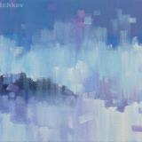 Coast - oil on canvas - 100x50cm