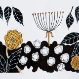 Brown Floral Fantasy