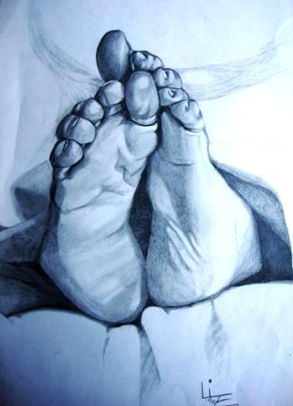 Feet - Pencil
