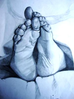 Feet - Pencil