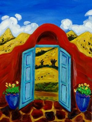 Through the Blue Door Through the Blue Door