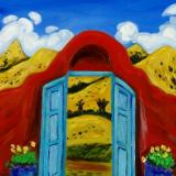 Through the Blue Door