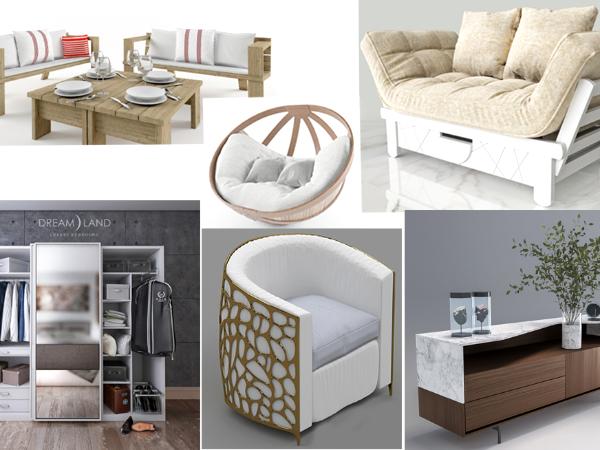 3d Furniture Modeling & 3d Product Rendering - Denton, Texas