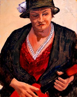 Woman With Ukulele