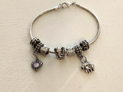 Elephant in Love Bracelet