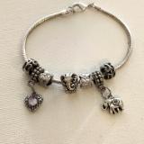 Elephant in Love Bracelet