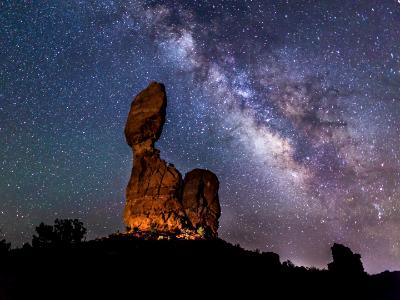 Balanced Rock Milky Way Balanced Rock Milky Way