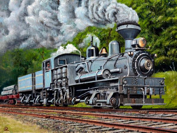 The American Shay Locomotive