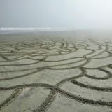 Foggy afternoon sand mandala