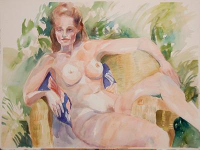 #52 Nude lounging