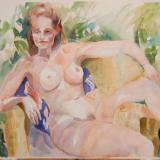 #52 Nude lounging