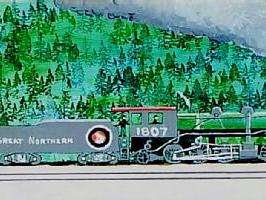 Jacques Drapeau Railroad Photographs and Paintings - If You Don't Like Trains, You're Looking at the Wrong Web Site