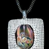 Lampwork Glass and Sterling