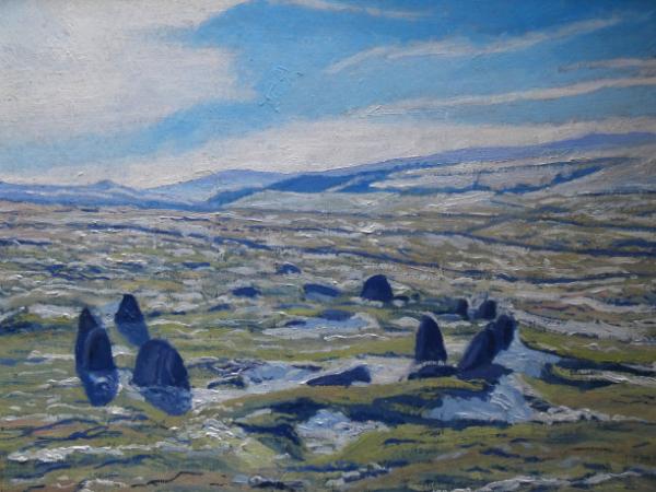 The nine maidens stone circle