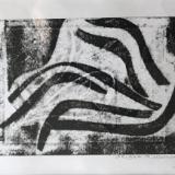 Monotype, Monoprints, Mix-media