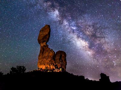 Balanced Rock Milky Way Balanced Rock Milky Way