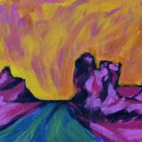 Outside of Shiprock I