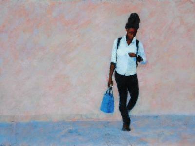Woman Walking (Fixing Herself) Woman Walking (Fixing Herself)