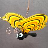 #04282208 butterfly hanging 4''Hx6''Wx7.5''L $130