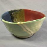 111119.F Bowl with Multiple Glazes