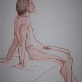 Damon, Seated