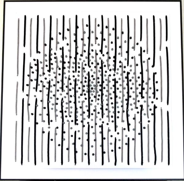 B-W Circled Stem Lines