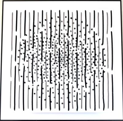 B-W Circled Stem Lines B-W Circled Stem Lines