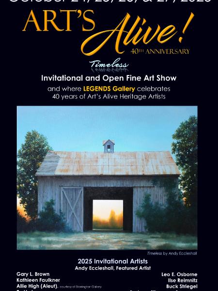 Art's Alive!  Invitational and Open Fine Art Shows